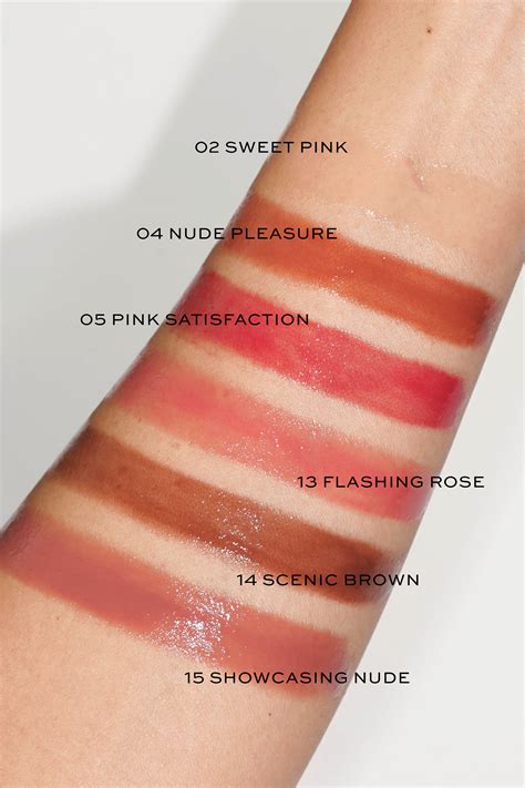 ysl lip gloss 13|YSL candy glaze pink satisfaction.